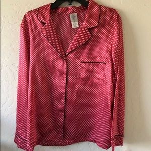 In Bloom Red/White Polka Dot PJ Short Set XLarge